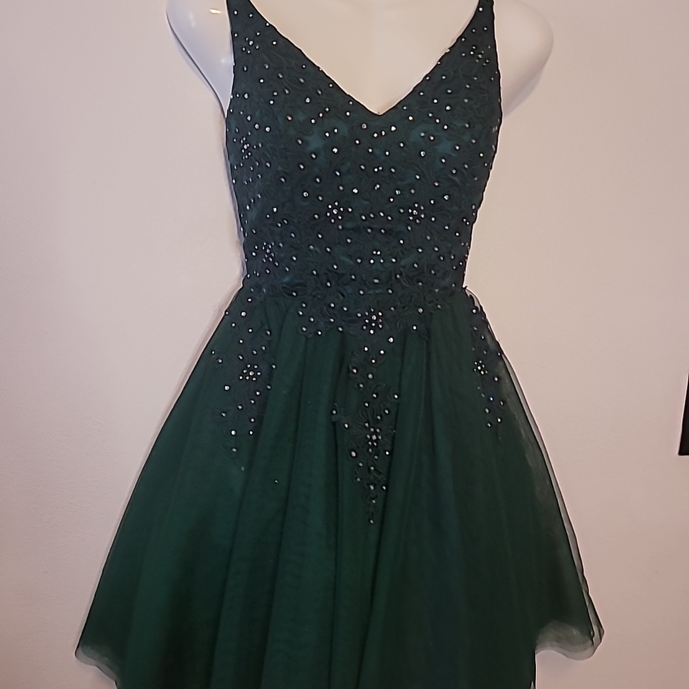 Say Yes To The Prom Emerald Green Dress